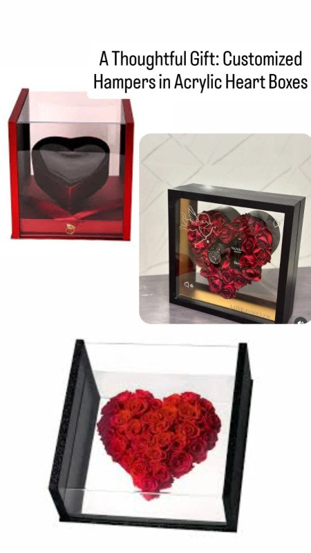 Heart in a square Box
